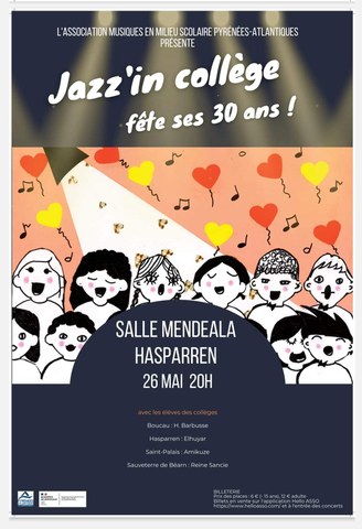 Jazz'in Collège fête ses 30 ans Jazz'in Collège fête ses 30 ans