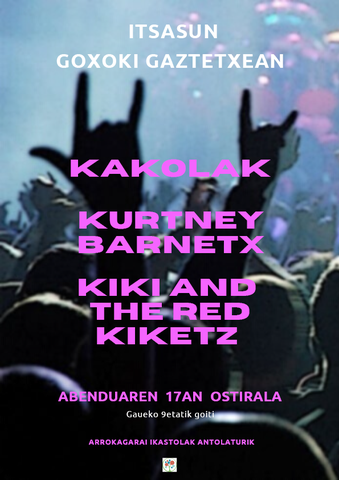 Kakolak + Kurtney Barnetx + Kiki and the Red Kiketz Kakolak + Kurtney Barnetx + Kiki and the Red Kiketz
