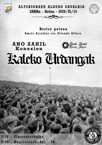 Kaleko Urdangak + Aho Zakil Konexion