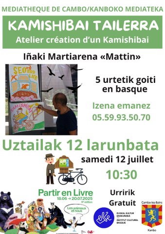 Atelier création d'un Kamishibai