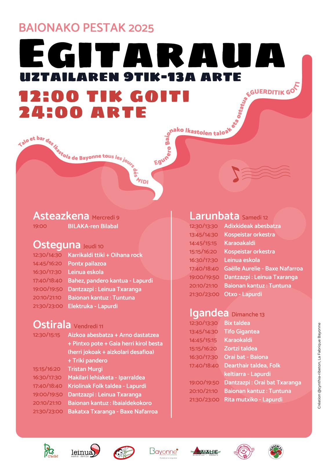 Programme Karrikaldi 2025 Programme Karrikaldi 2025