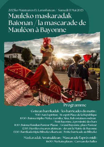 La mascarade de Mauléon à Bayonne La mascarade de Mauléon à Bayonne