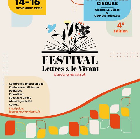 Festival "Lettres et le Vivant"