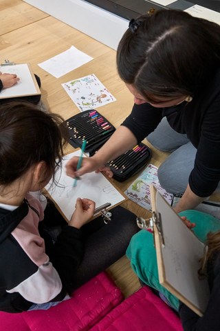 Atelier peinture pour enfants