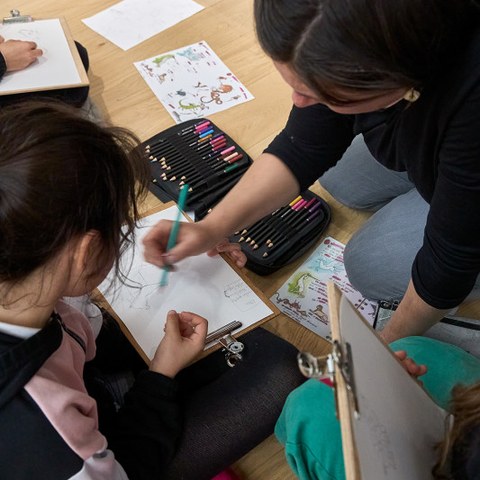 Atelier peinture pour enfants