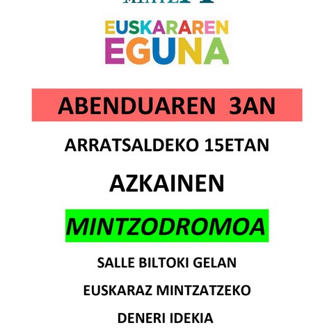 Mintzodromoa