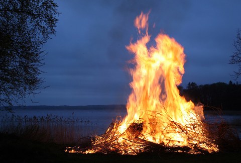 Feu du solstice d'hiver Feu du solstice d'hiver