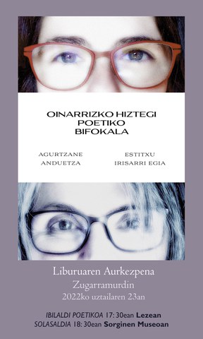 Présentation du livre "Oinarrizko hiztegi poetiko bifokala"