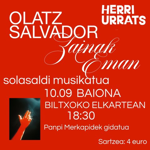 Olatz Salvador - Rencontre musicale