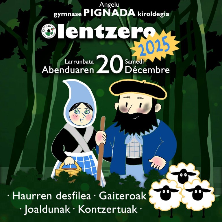 Olentzero à Anglet — Institut culturel basque