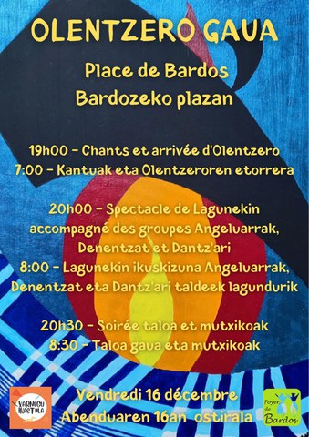 Olentzero à Bardos
