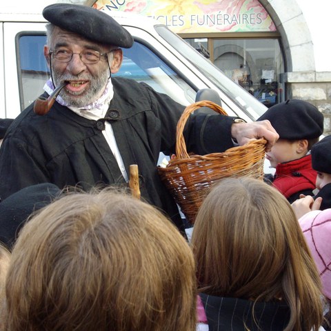 Olentzero à Saint-Palais