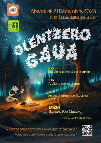 Soirée Olentzero à Bardos