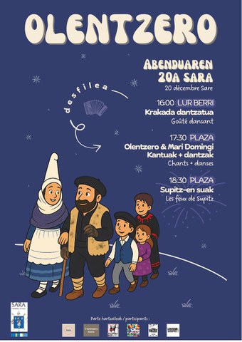 Olentzero à Sare