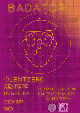 Olentzero à Saint-Pée Olentzero à Saint-Pée