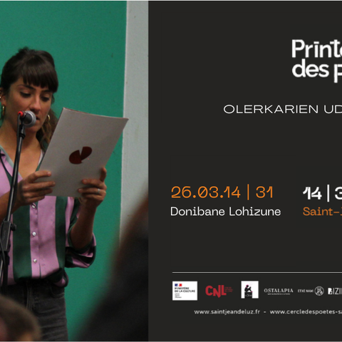 Le Printemps des Poètes à Saint-Jean-de-Luz