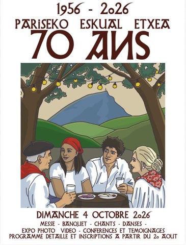 70 ans de Pariseko Eskual Etxea