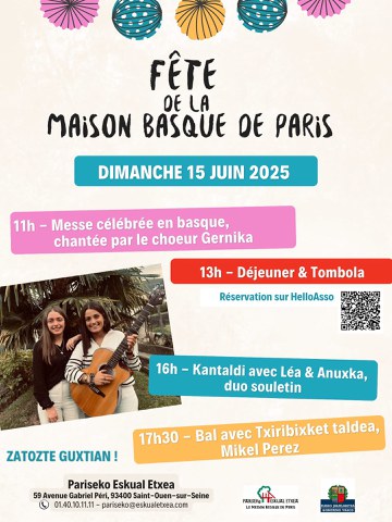 Fête de la maison basque de Paris