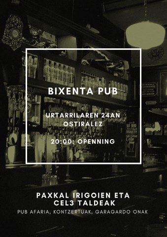 Paxkal Irigoien + Cel3 Paxkal Irigoien + Cel3