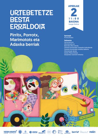 Pirritx, Porrotx, Marimotots eta Adaxka berriak