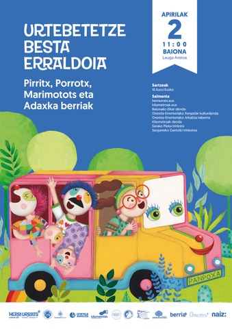 Pirritx, Porrotx, Marimotots eta Adaxka berriak