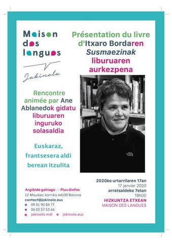 Présentation du livre "Susmaezinak"