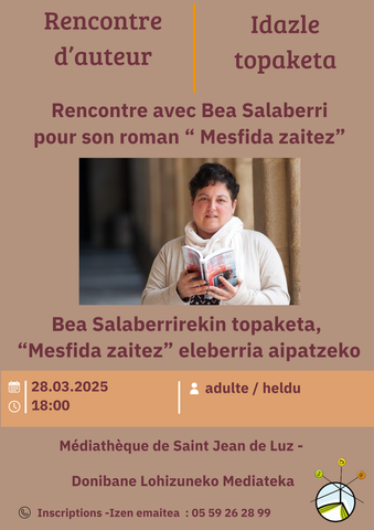 Rencontre d'auteur : Bea Salaberri