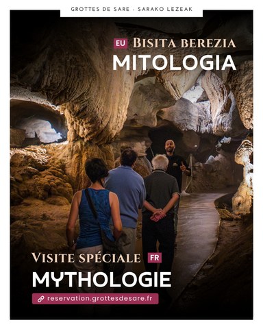 Visite guidée des grottes de Sare autour de la mythologie