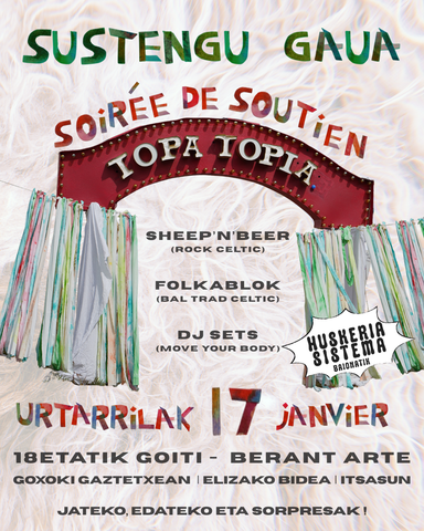 Sheep'n' beer + Folkablok + Huskeria Sound System