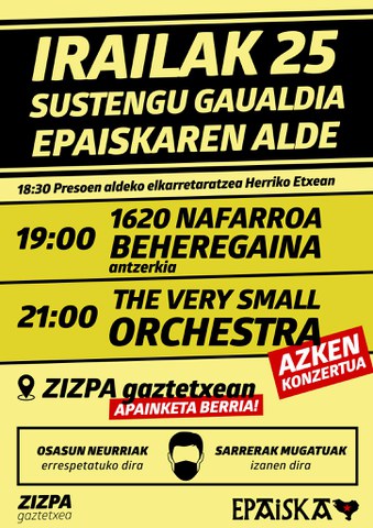 Soirée de soutien à Epaiska