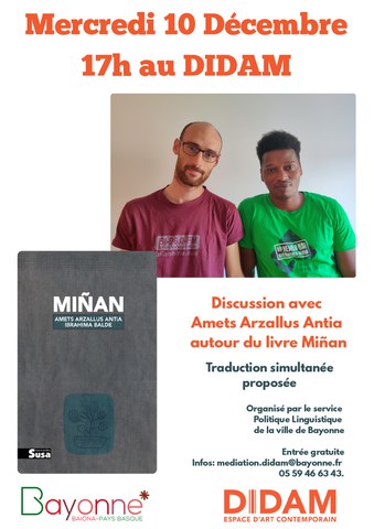 Rencontre autour du livre "Miñan"