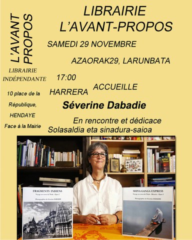 Rencontre avec Séverine Dabadie