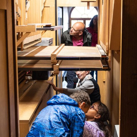Visite de l'orgue d'Urrugne