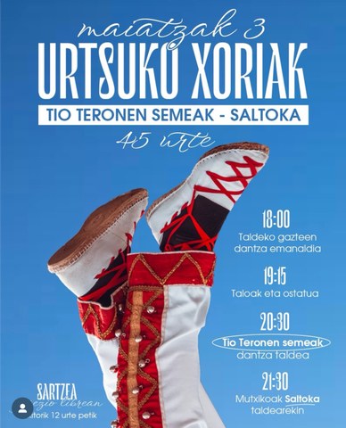 Urtsuko Xoriak + Tio Teronen Semeak + Saltoka