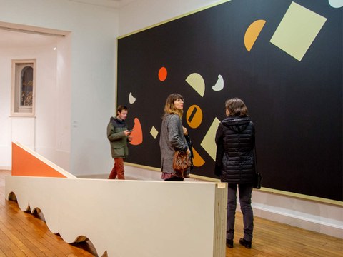 Visite de l'exposition "Suite galiléenne"