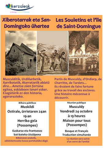 Les Souletins et l'île Saint-Domingue