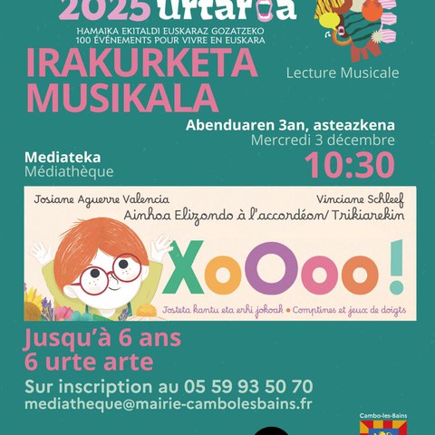 Lecture musicale "XoOoo!"