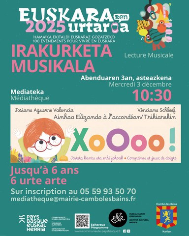 Lecture musicale "XoOoo!"