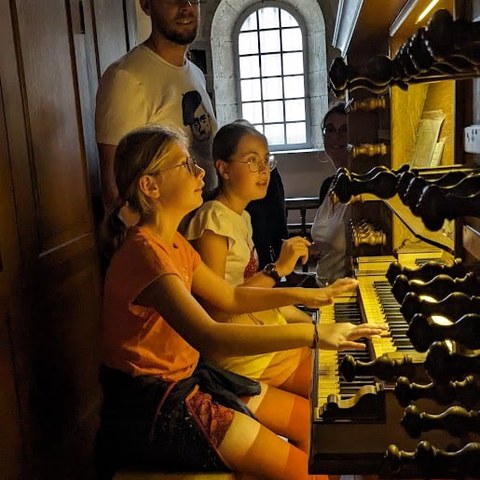 Visite de l'orgue de Ciboure