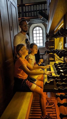 Visite de l'orgue de Ciboure