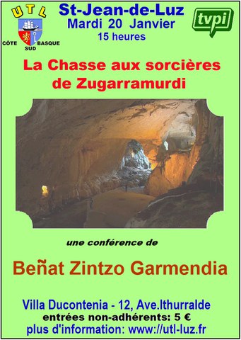 Histoire de la chasse aux "sorcières" de Zugarramurdi 1609-1610