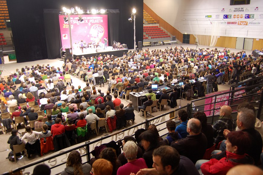 Finale à Bayonne. Photo Jakes Larre - ICB