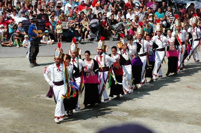 Cavalcade et Toberak à Irissarry (2012 - Iñaki Zugasti / dantzan.com - CC-BY-SA )