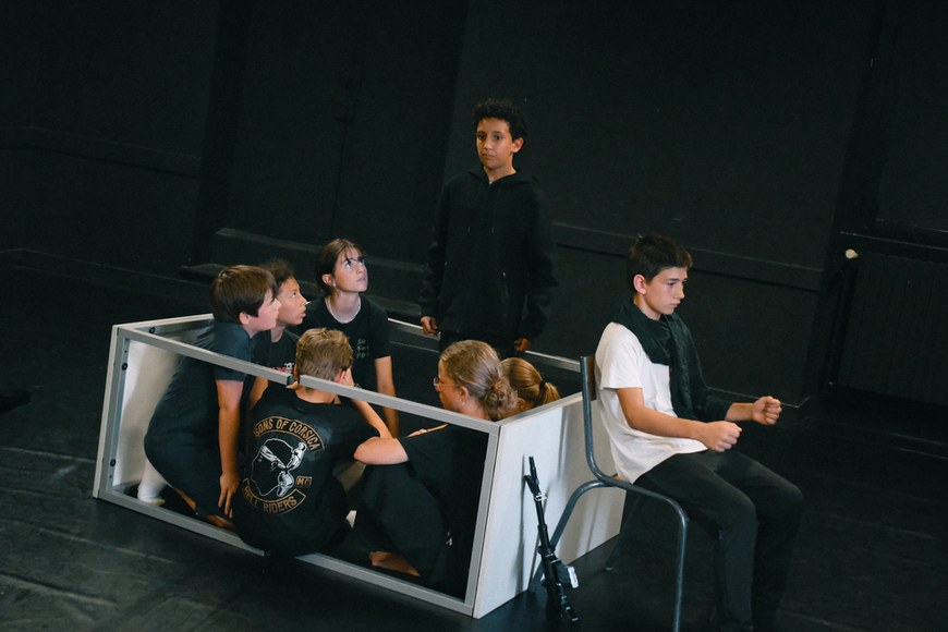 Atelier de théâtre en langue basque ©Lorentxa Saragueta 