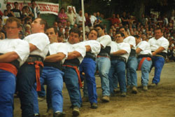 Tradition. Avec les costauds du tire à la corde