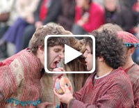 Mascarade souletine à Barcus