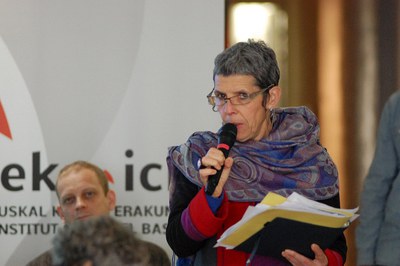 Terexa Lekumberri, ethnologue, coordinatrice du label Ethnopôle basque