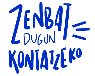 Zenbat dugun kontatzeko Zenbat dugun kontatzeko