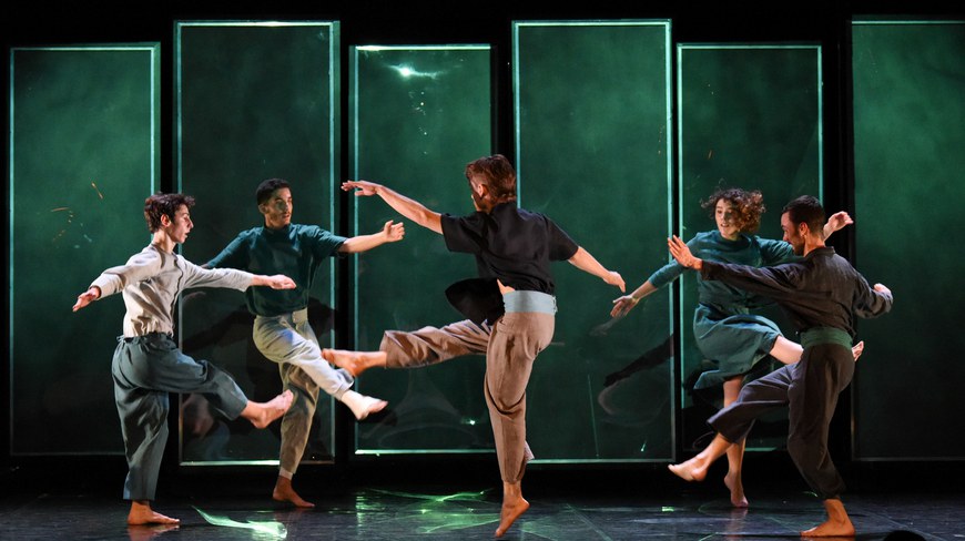 Compagnie Bilaka lors des "Rendez-vous de la danse basque" à Biarritz (2018) © Olivier Houeix
