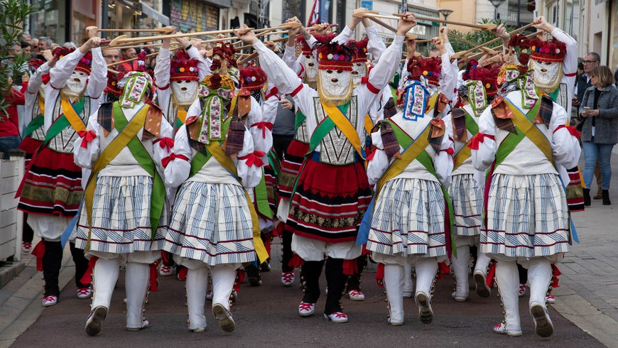Compagnie Maritzuli lors des "Rendez-vous de la danse basque" à Biarritz (2018) © Olivier Houeix